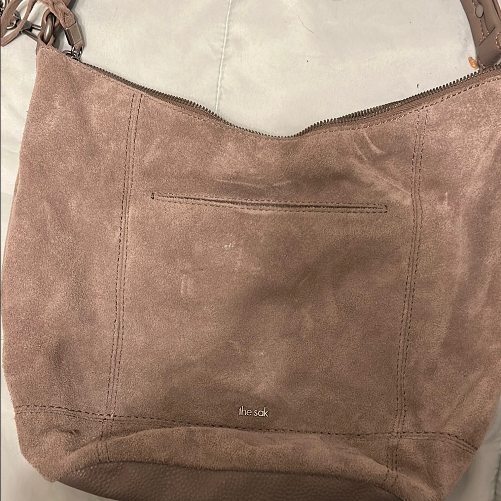 The Sak Suede Hobo Bag - Brown